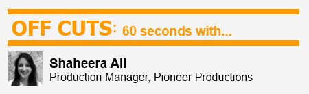 60 Seconds With Pioneer Productions' Shaheera Ali